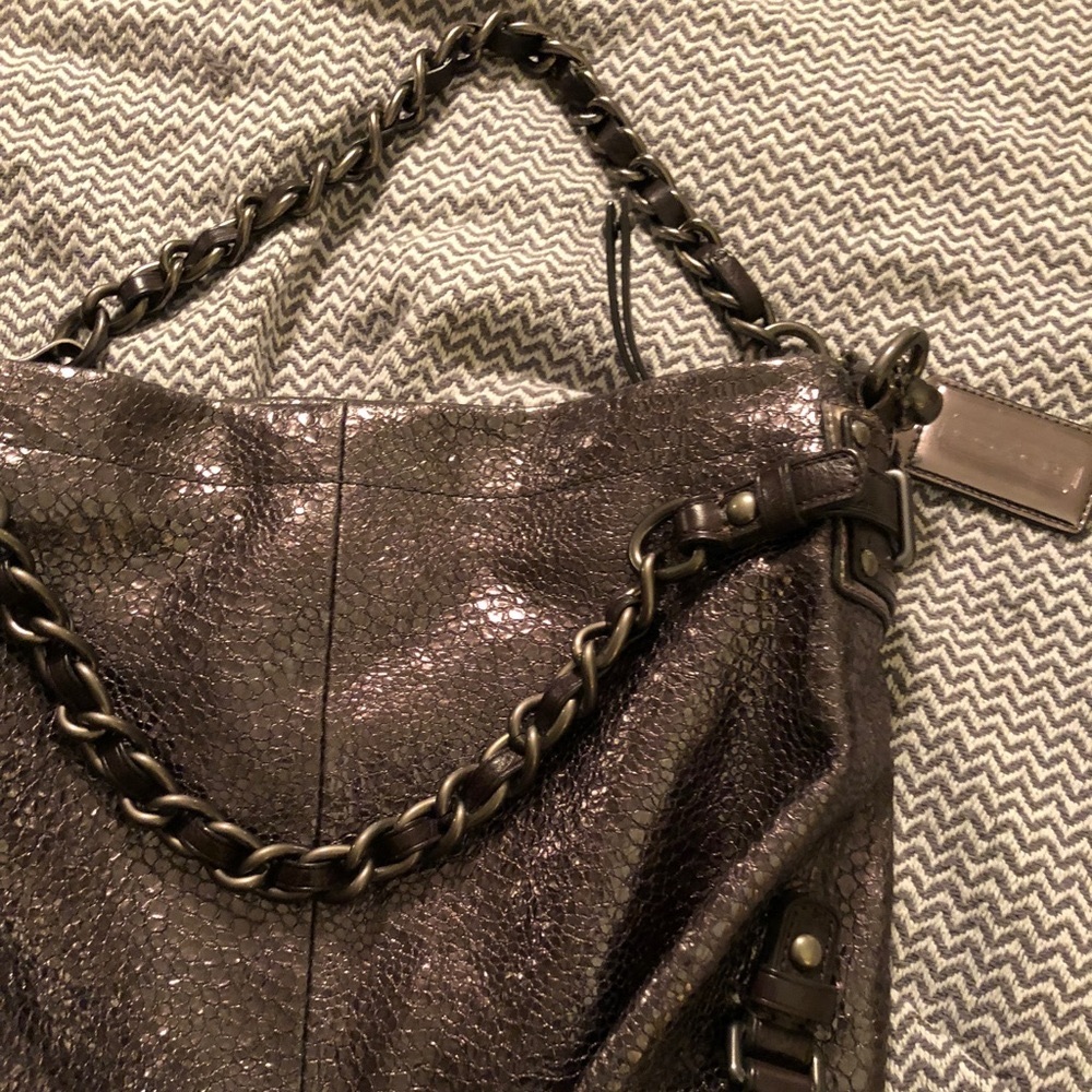 Cool Gunmetal Coach Bag!!!!